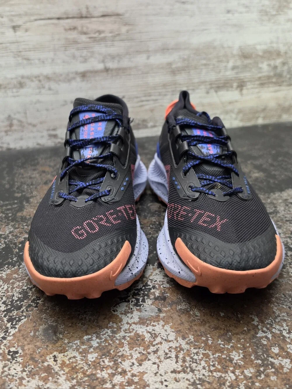 Womens Nike Pegasus Trail Goretex 3 Running Shoes Sz 8.5 Used DC8794 002